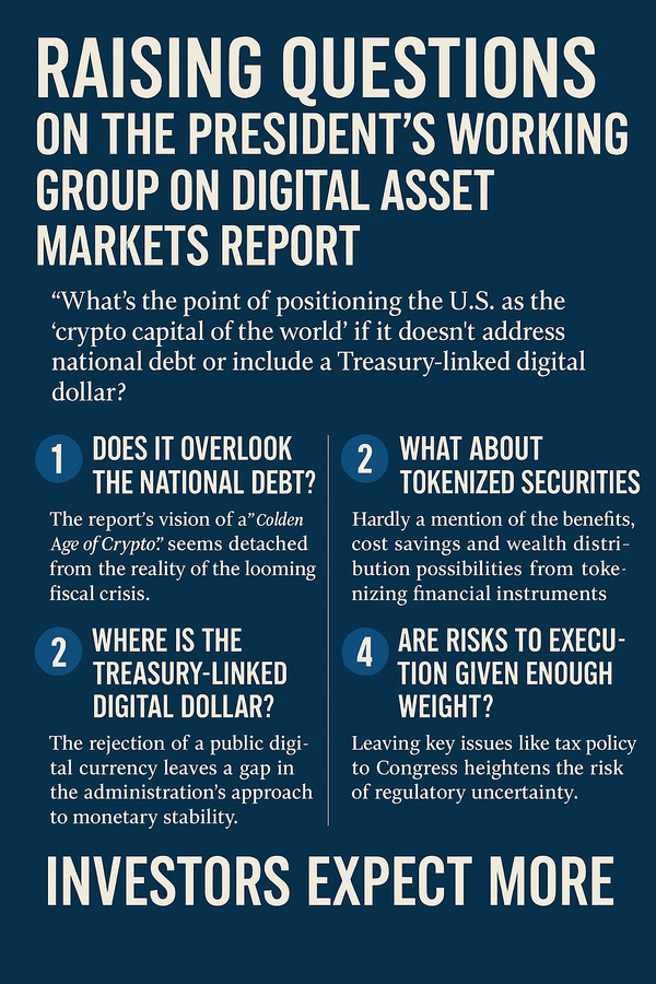 Strategic Missteps in the “Golden Age of Crypto”